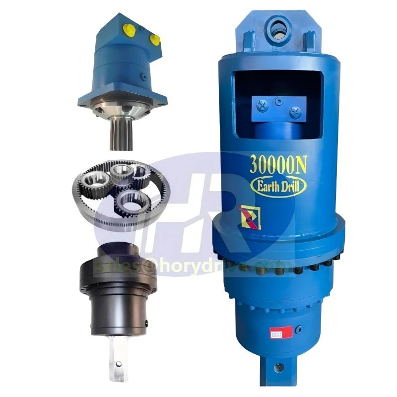 Large Excavator Auger Drive